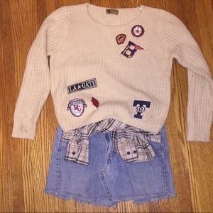 LF Patchwork Sweater